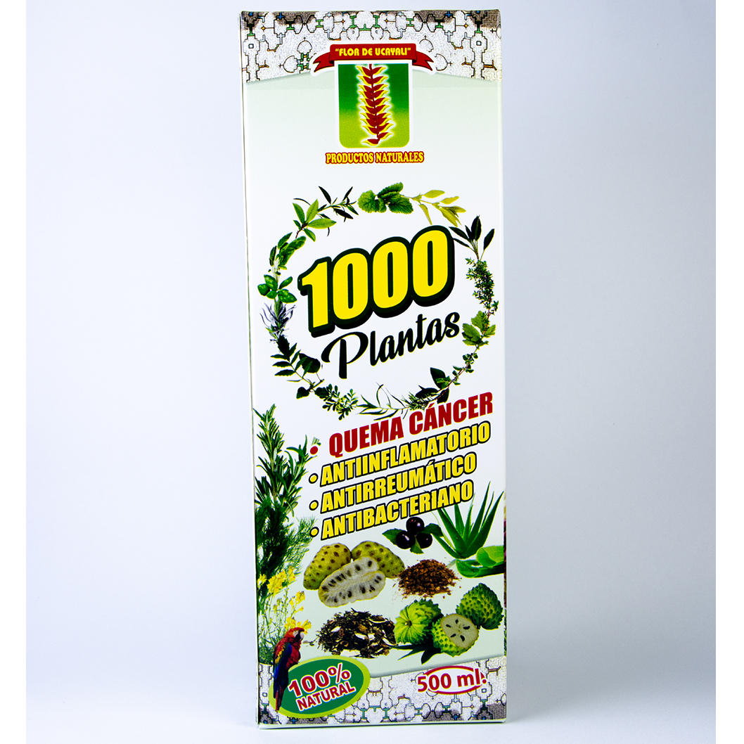 1000 Plantas Jarabe 500 ml 
