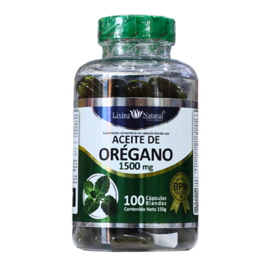 Aceite de Orégano caps 100 und 