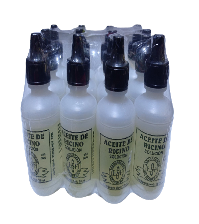 Aceite de recino 30 mL. 