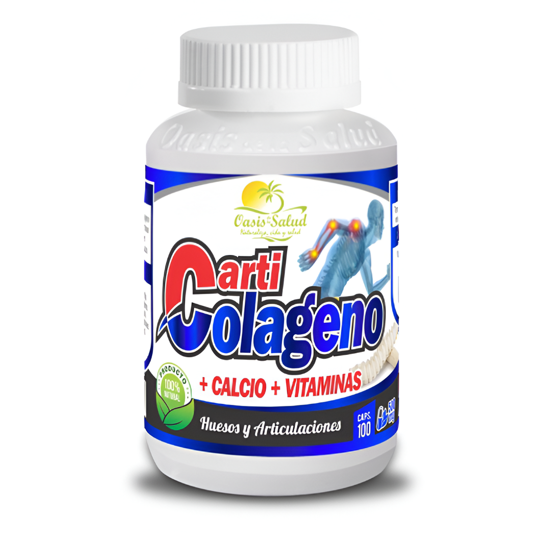 Carticolageno + calcio + vitaminas caps 100 und 