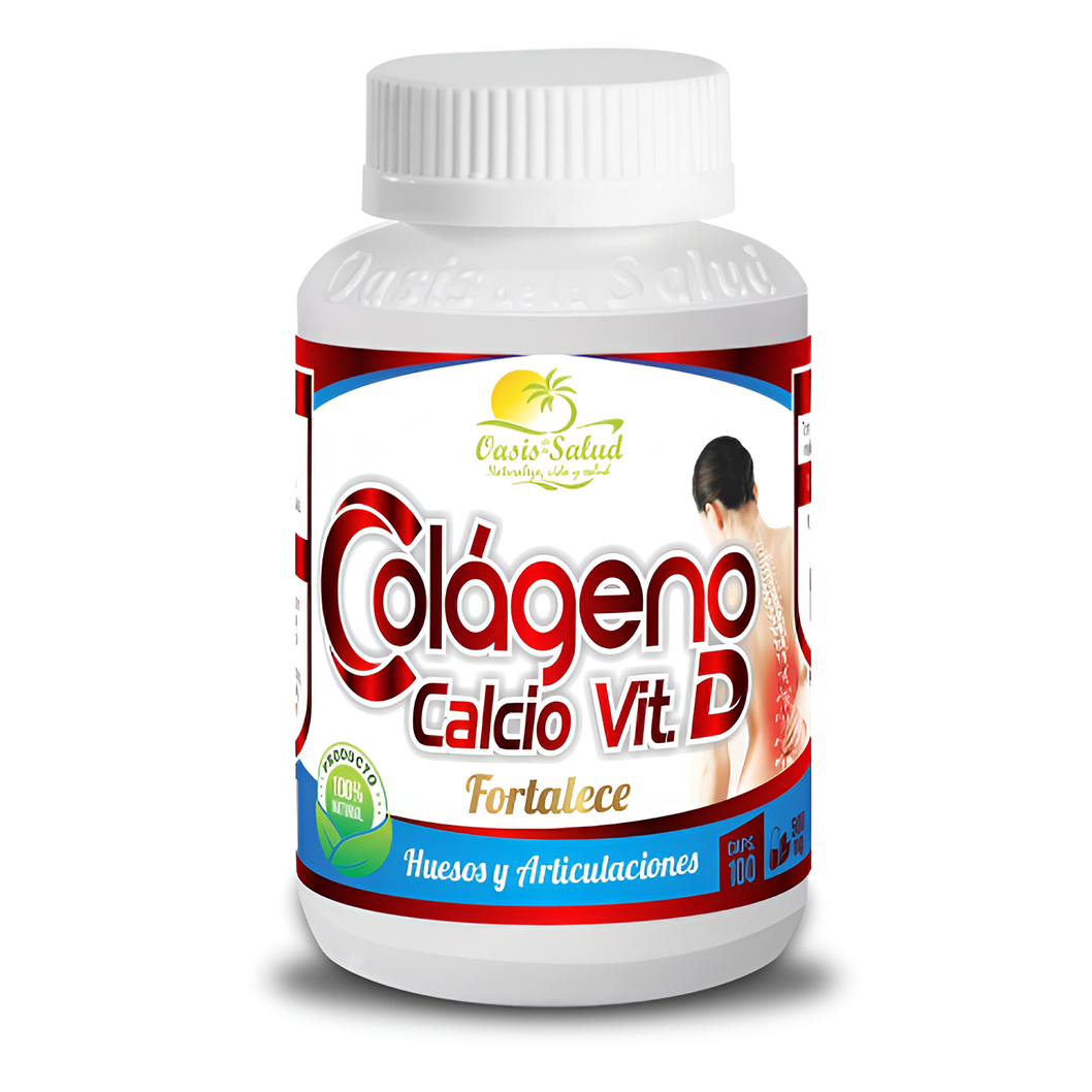 colágeno + calcio + Vit.D 