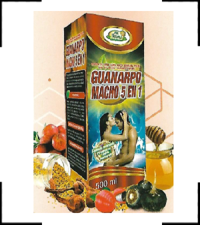 Guanarpo Macho 5 en 1 Guanarpo Macho 5 en 1 - Potenciador Natural Masculino