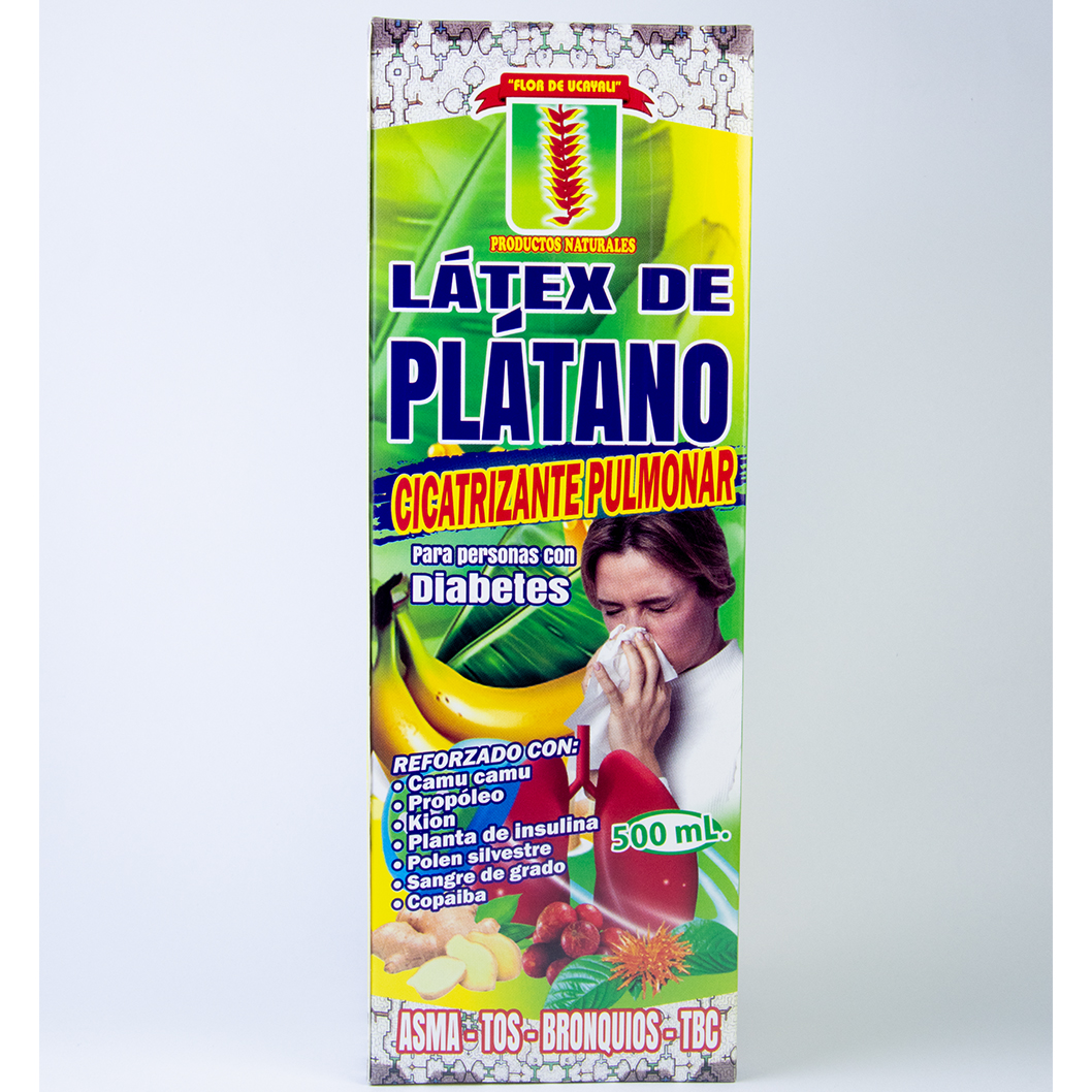 Latex de Platano Jarabe 500 ml 