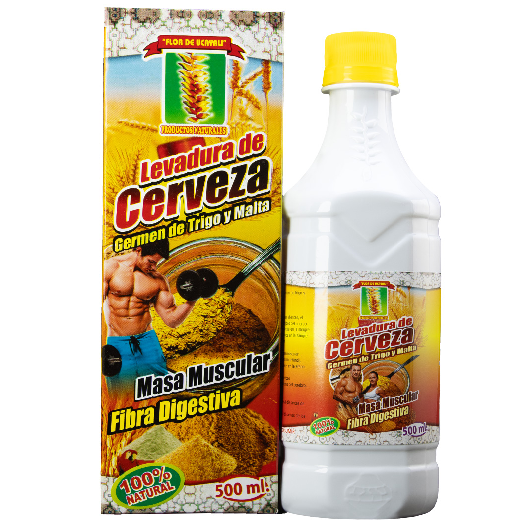 Levadura de Cerveza Jarabe 500 ml 