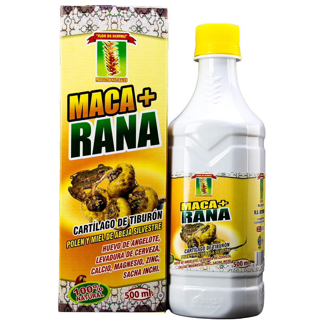 Maca + Rana Jarabe 500 ml 