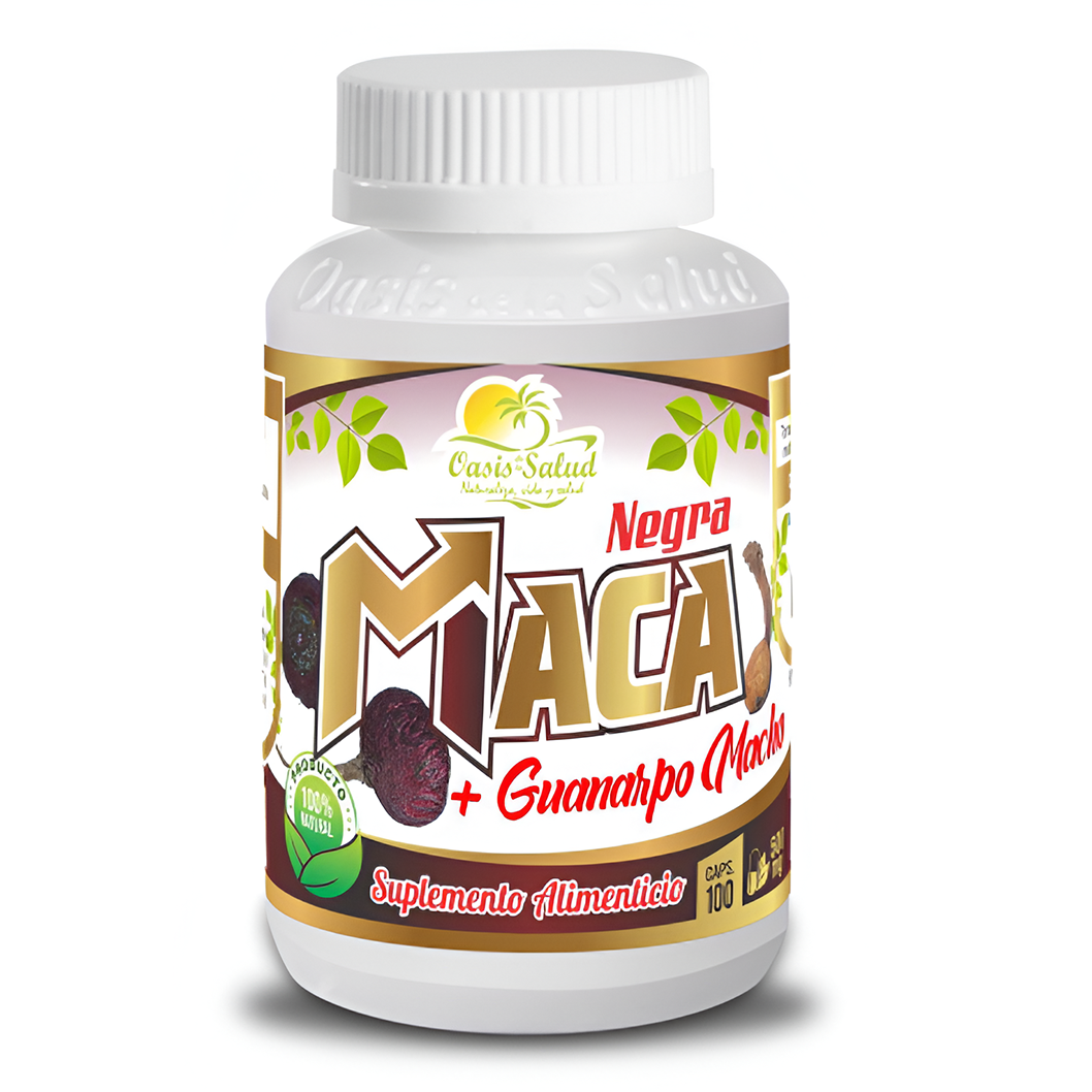 Maca negra + Guanarpo Macho caps 100 und 