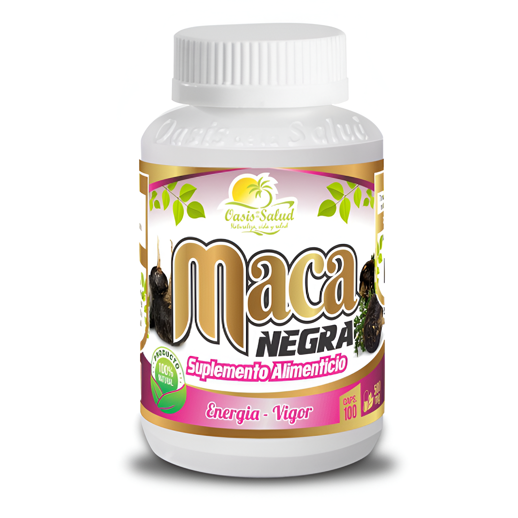Maca negra caps 100 und 