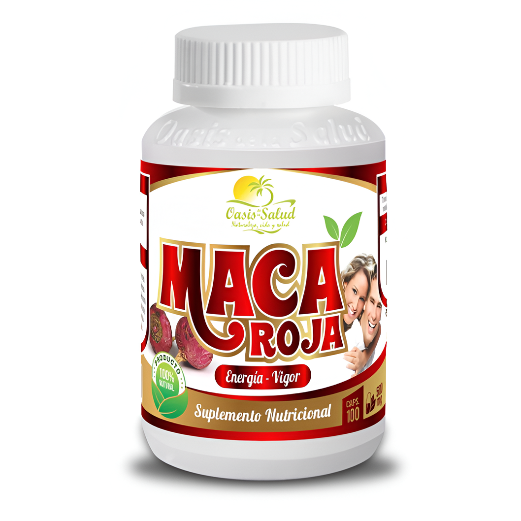 Maca roja caps 100 und 