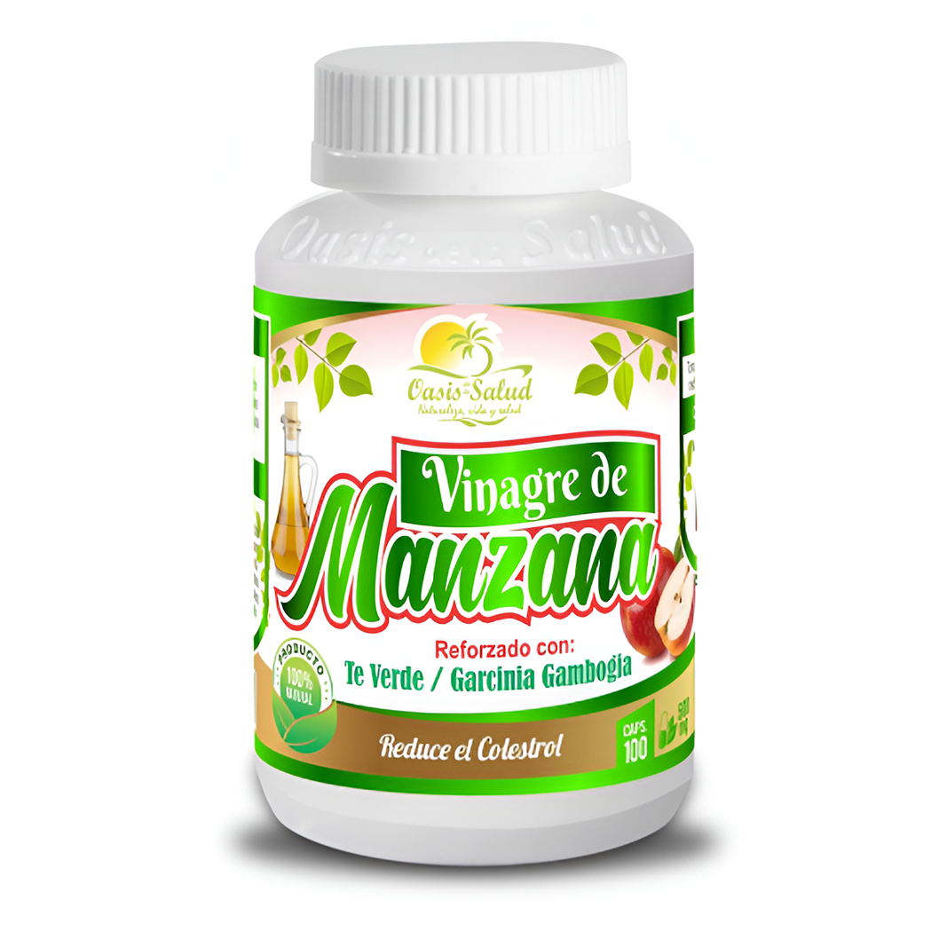 Vinagre de manzana caps 100 und 